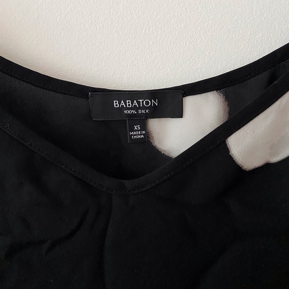 100% silk V-neck camisole - Picture 3 of 5